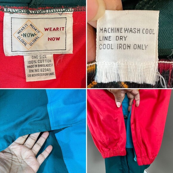 Wear It Now Women One Size Drawstring Waist And Hood Jacket - Picture 10 of 16